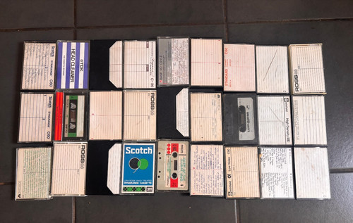 Job lot used blank - x,