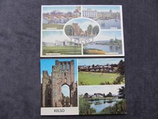2 VINTAGE POSTCARDS OF KELSO, ROXBURGHSHIRE, SCOTTISH BORDERS, SCOTLAND
