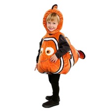 Costume Halloween Cosplay Finding Nemo Deluxe Fancy Dress Clown fish Nemo Kids