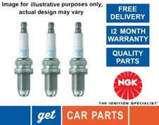 Replacement Spark Plugs x3 NGK
