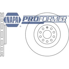 2x Brake Discs Vented For Audi