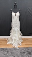 Plus Size Hand Beaded Wedding