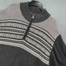 Nordic Pattern Quarter Zip