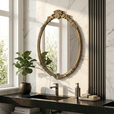 Antique gold oval - antique,