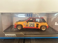 LIMITED EDITION Universal Hobbies Renault 5 Turbo 1979 Italy Rally 1:18 diecast 