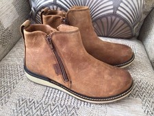 KEEN Bailey Ladies Leather Ankle Boots With Double Zips Size 5 U.K. (38)