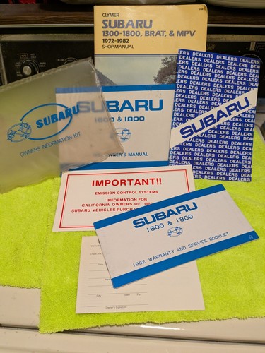 Subaru brat oem owners - 82',
