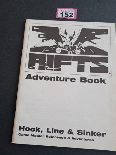 Rifts adventure book hook - rifts, line