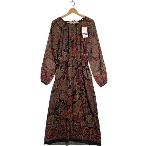 Zara floral maxi dress medium - floral,