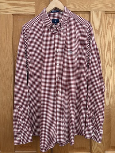 Gant red white the poplin - red/white,