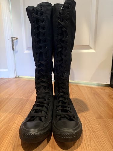 Converse knee high black - knee-high,