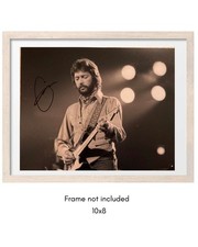 Eric Clapton Hand Signed