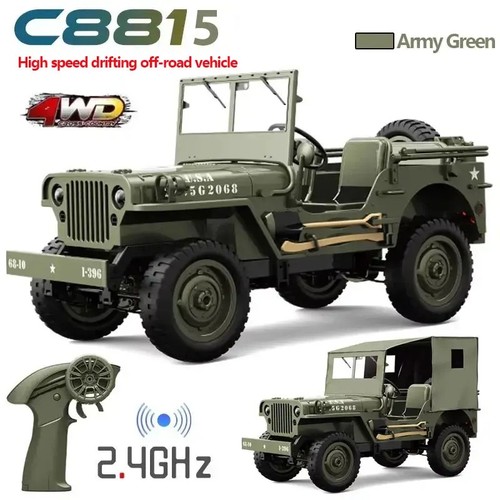 Willys jeep rc car - 1/10,