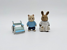 Sylvanian Families Nurse with patient and Wheelchair