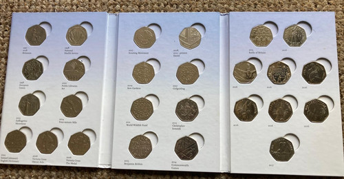 50p album complete - album,complete, with