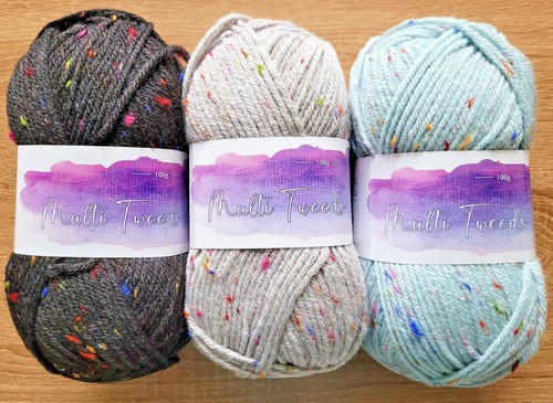 Cygnet wool multi tweed - wool,