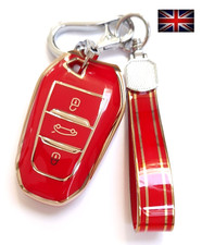 Key Cover For VAUXHALL CROSSLAND X GRANDLAND X MOKKA E Keyless Case Keyring 18