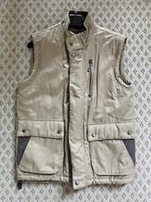 PG Field  cream quilted Gilet. UK men's size M