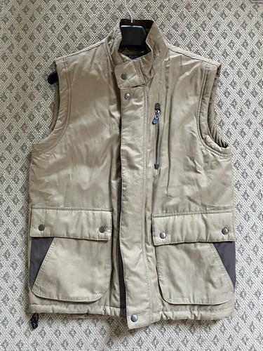 Field cream quilted gilet - field,