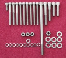 LOTUS FORD CROSSFLOW TWIN CAM  ENGINE FRONT COVER  stainless steel bolt kit