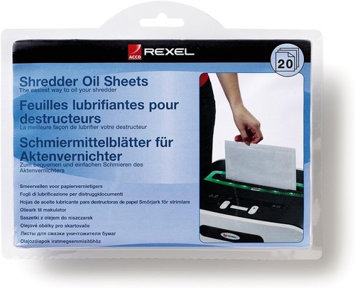 Rexel 2101949 shredder - shredder, oil
