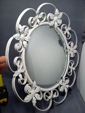 VINTAGE CREAM METAL FLORAL