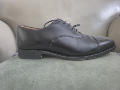 Loakes ayr black leather - black,