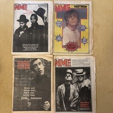Vintage NME – New Musical Express – Late 1970s & Early 1980s Bundle (4 Issues)