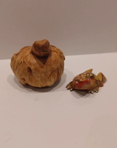 Hand carved wooden sculptures