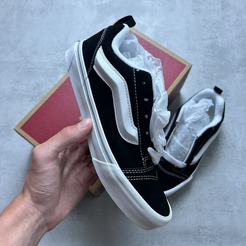 Vans knu skool black white - vans,