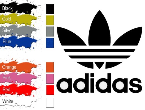 Adidas logo vinyl - 4",