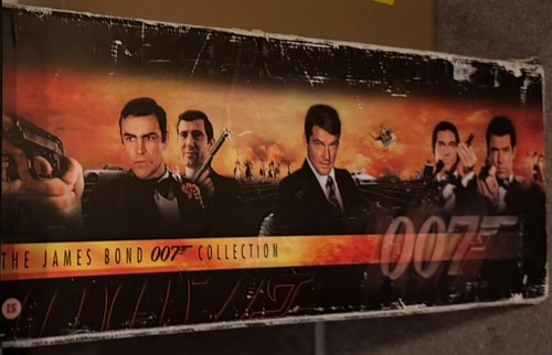 James bond vhs tape collection - vhs,