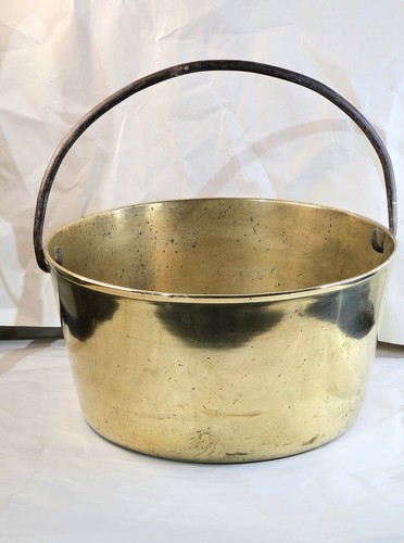 19th century brass - brass, cauldron