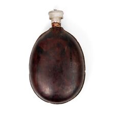 Original WW2 Era Bulgarian Army 'Coconut' Water Canteens- Genuine Army Surplus