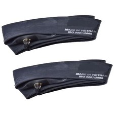 2x Hose for motorcycle moped scooter 2.00/2.25-14 valves straight TR4