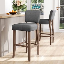 High Bar Stools Set of 2