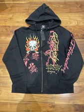 Ed Hardy Men’s Black Hoodie