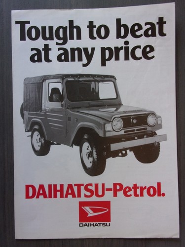 Daihatsu f20 4x4 petrol orig - daihatsu,
