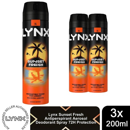 Lynx sunset fresh body - sunset, xl