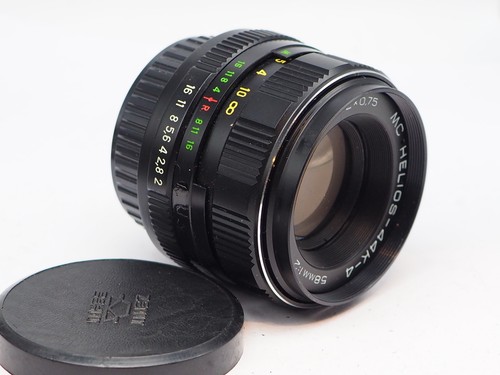 Zenit helios 58mm - 1:2, 44k-4