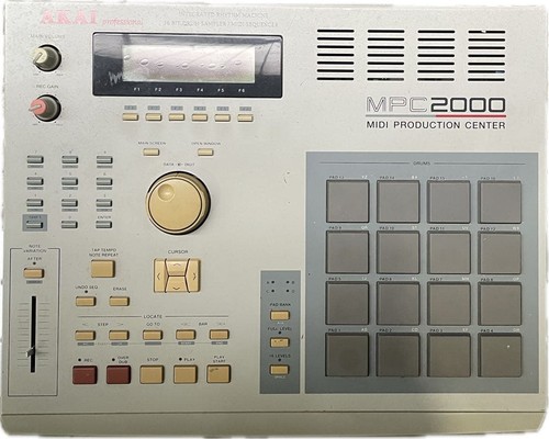 Akai mpc2000 midi - mpc2000, production