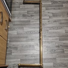 Antique Brass Fire Fender extendable  collection only 