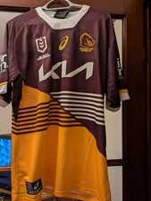 Brisbane Broncos Men's NRL Rugby League Shirt XXL 2024/2025