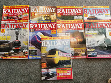 Railway magazine - 9 copies