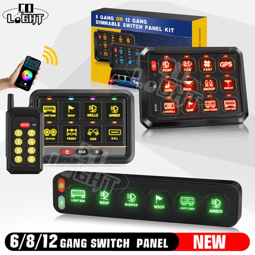 Rgb gang switch panel - gang,