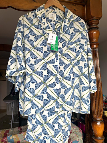 Bnwt scion 2pc blue cream - tu, blue/cream