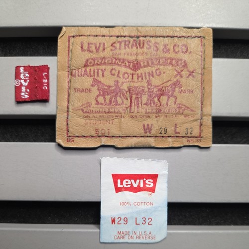 Vintage levi 501 - vintage, red