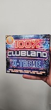 100% Clubland X-treme CD Box Set 4 discs (2018) Used mark to cover