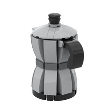 Moka Pot Coffee Pot Building