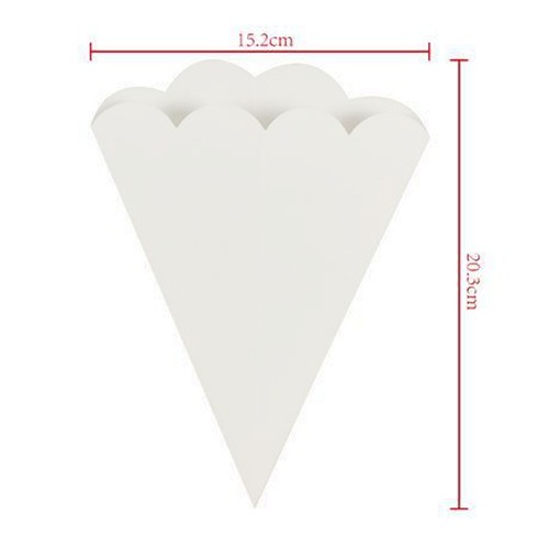 100pcs paper popcorn bags for - 100pcs,